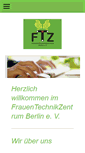 Mobile Screenshot of ftz-berlin.de