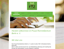 Tablet Screenshot of ftz-berlin.de